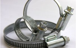 Хомут сталь (140-160мм) 12,7мм (10/100)