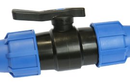 Кран обжим ф32 ПНД PN16 (3/60)