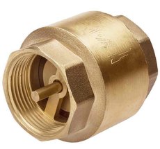 Обратный клапан 1" г/г латунь корот. JH1012std ТИМ (50)