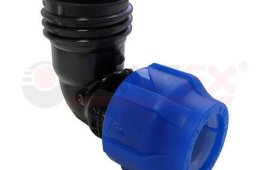 Уголок обжим ф25*3/4 нар ПНД VALFEX/Spektr (30/120)