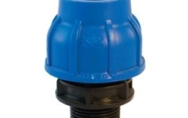 Муфта обжим ф32*1/2 нар ПНД PN16 (104гр) (10/65)