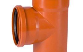 ПП Тройник 110*110*90 наружный (рыжий) ДИГОР (20)