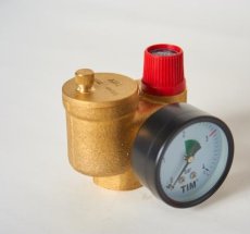 Группа безопасности  1" латунь КОМПАКТ (мини) JH1023-3 ТИМ (12)