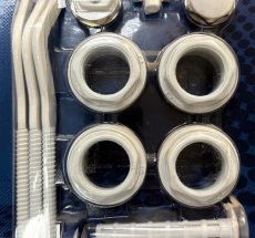 Комплект д/радиат SANLUX 3/4 c 3-мя кронш SK-1004 (1/20) (13 psc)