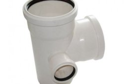 ПП Крестовина  110*50 лев лит (2-х плоск) БЕСШУМКА (18)