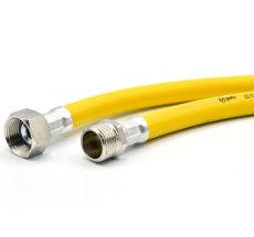 Подводка газ 10*15 ПВХ 1/2 (0,8м) г/ш SANLUX (70)