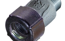 Муфта чугунная/обжим 1/2" НР (ZSr.130.0204) ТИМ (18)