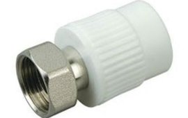 Муфта комб. с накид/гайкой ПП ВР D20-3/4 VALFEX (20/100)