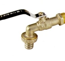 Кран носик 1/2 нар эконом (V02FM-3) ТИМ (10/90)