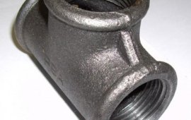 Тройник чугун прямой, Ду-20