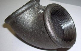 Угольник чугун прох, Ду-20