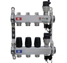 Коллект/группа без расх. и кранов 3 выхода KBS5003 Квадрат ТИМ (2)