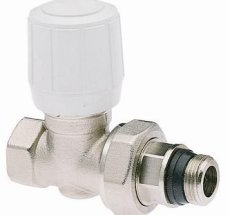 Кран регулир прям (клапан ручной) д/рад Ду20 Icma (Италия) (813)