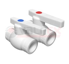 Кран шар. ПП D50 VALFEX (4/8)