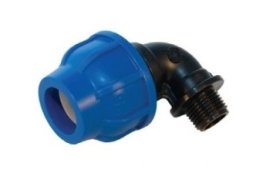 Уголок обжим ф63*2" нар ПНД PN16 (1/10)