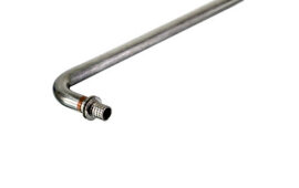 Трубка д/подключ радиатора Г-образная 16х250мм (д/трубы толщ 2,2) (H-L1602-25) (100)