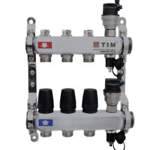 Коллект/группа без расх. и кранов 5 выходов KBS5005 Квадрат ТИМ (2)