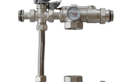 Насосно-смесительный узел д/сист отопления с байпасом (б/насоса) 130мм, JH-1039 (1/2) (F)