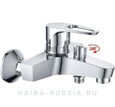 Смес. д/ванны/шар кор/гусак дивестор в корпусе ф35 НВ 6065 (8)