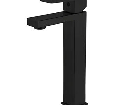 Смес. д/раковины шар/гайка ф35 HB11803-7 черный высокий (10)