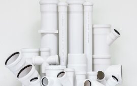 ПП Труба с раструбом ф110*3,5 (0,5м) БЕСШУМКА (т/о по 10шт)