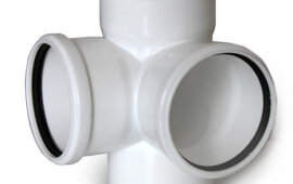 ПП Крестовина  110*110*90 (2-х плоск) БЕСШУМКА (24)