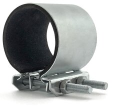 Хомут ремонт.оцинк усилен. 2" (57-67) LUXFA