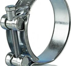 Хомут одноболтовый/силовой (52-55мм) SMS (10/200)