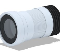 АНИ Удлинитель гибкий д/унитаза 295-750мм (К728R) (1/15)