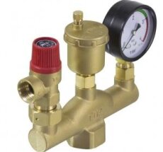 Группа безопасности  1" латунь КЛАССИК JH1025-3 ТИМ (16)