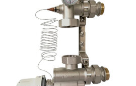 Насосно-смесительная группа 1 1/2" 130/180мм б/насоса JH1036 ТИМ (6)