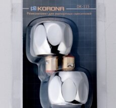 Маховик + кран-букса круг/ручка (блистер) DK-115