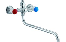 Смеситель д/ванны бел.мах. КБРез (3-Z-033) (12)