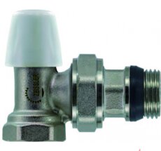 Детентор (клапан запорный) угл д/рад 3/4 RS221.03 ТИМ (4/40)