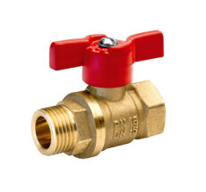 Кран шар Аквамастер Ду20 м/р баб (аналог 11б27п1) (1/100)