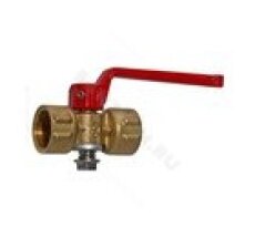 Кран д/манометра 3/ход 11б18бк Ду15 м/м ручка