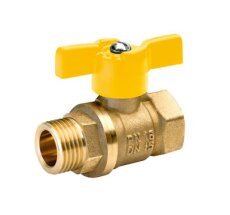 Кран шар/газ БАЗ 11б27п, Ду-15 м/р баб (А11/1) (1/60)