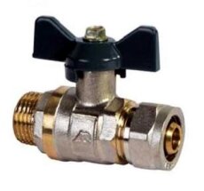 Кран м/п баб/цанга 16*1/2 нар/р 402 (14/84)