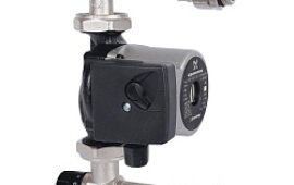 Насосно-смесительная группа (130) с ЖК термометром 20-55С, без насоса STOUT