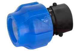 Муфта  обжим ф32*1" внутр ПНД VALFEX/Spektr (15/90)