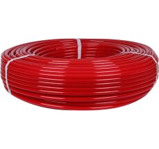 Труба из сшитого полиэтилена с кис/защ STOUT PEX-a 16*2,0мм (200м) красная