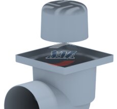 АНИ Трап 110 гор/вып с пласт/реш 15*15 (ТА1110) (1/16)