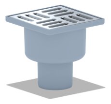 АНИ Трап 50 вер/вып с нерж/реш 100*100 (ТА5202) (1/16)