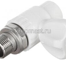 Кран шар. ПП прям. д/радиат. НР D20-1/2 ОТМО (сталь.шар) (100)