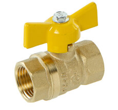 Кран шар/газ ГАЛЛОП Ду15 м/м баб (аналог 11б27п1) (Стандарт 230) (60)