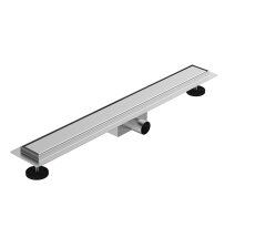 Трап-лоток с решеткой под закладку плитки 70мм*900мм (сухой+гидрозатвор) SLD900.03S SANLUX (6)