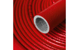 Утеплитель K-FLEX PE 22 * 4мм (10м) (10*22шт=220м) (красный) БУХТА