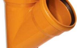 ПП Тройник 110*110*45 наружный (рыжий) САНЛЮКС (15)