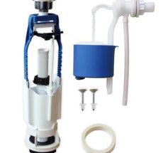 УКЛАД Арматура к бачку б/подвод кнопка/хром (АБ 105.56.14.3) (22)