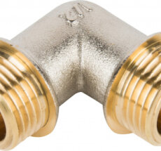 Уголок НИКЕЛЬ 3/4 * 3/4 нар (LM033N) ТИМ (10/70)